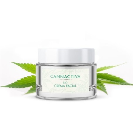 Crema Facial Hidratante CBD 50ml Cannactiva