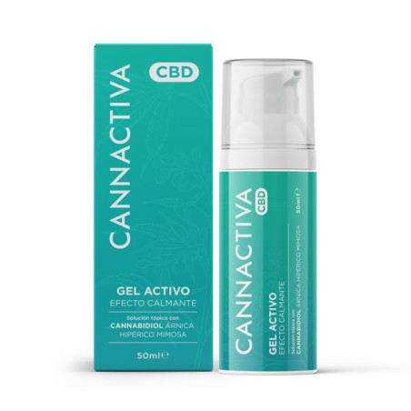 Crema CBD Fisioterapia 50ml Gel Activo Cannactiva