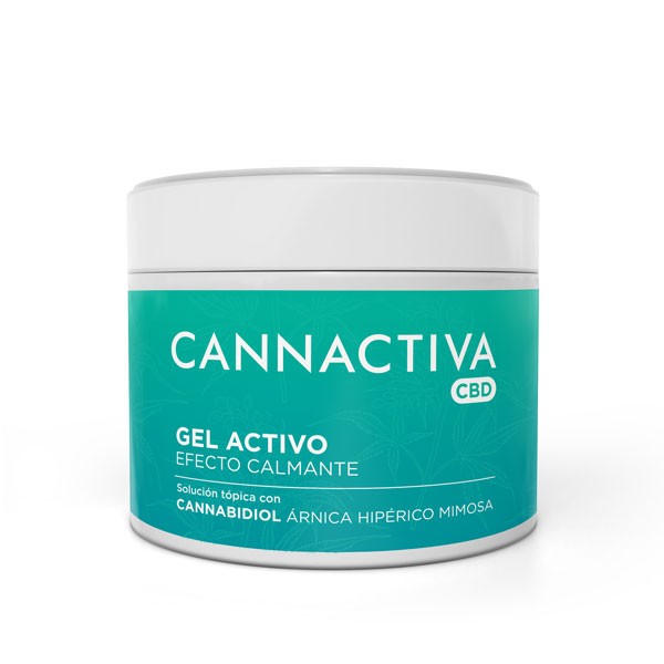 Crema CBD Fisioterapia 300ml Gel Activo Cannactiva