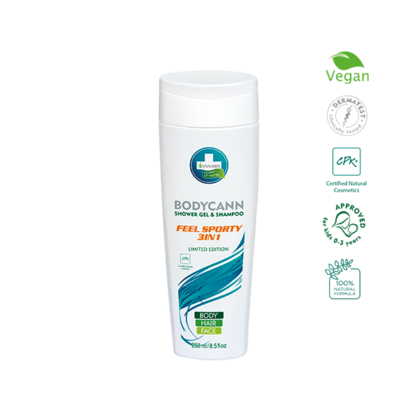 Bodycann Feel Sporty 3 en 1 250ml Annabis