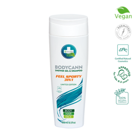 Bodycann Feel Sporty 3 en 1 250ml Annabis